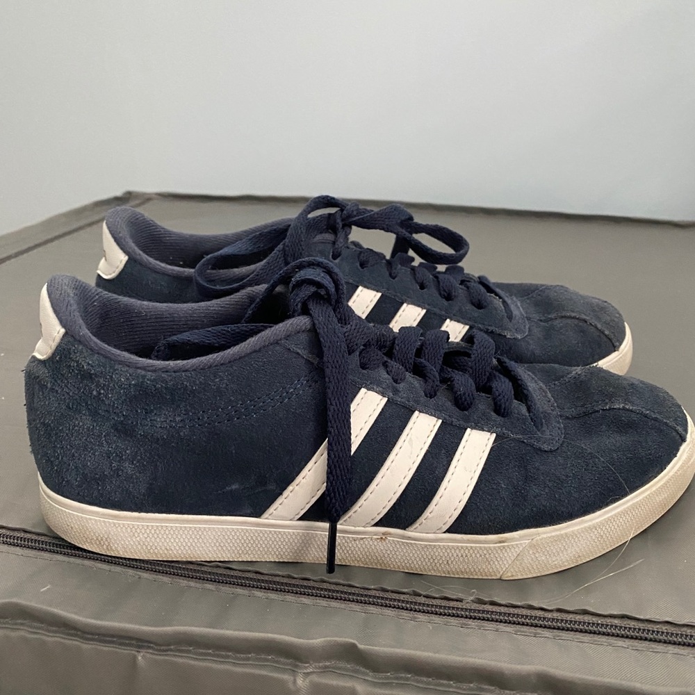 ADIDAS Navy Velvet Sneakers